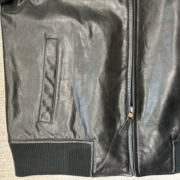 Banana Republic Flight Leather Jacket - Picture 3 of 6